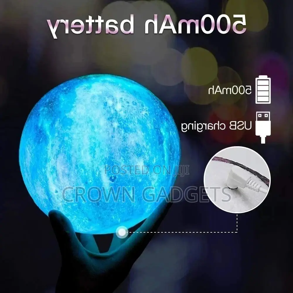Moon Light Lunar Lamp for Home Decoration
