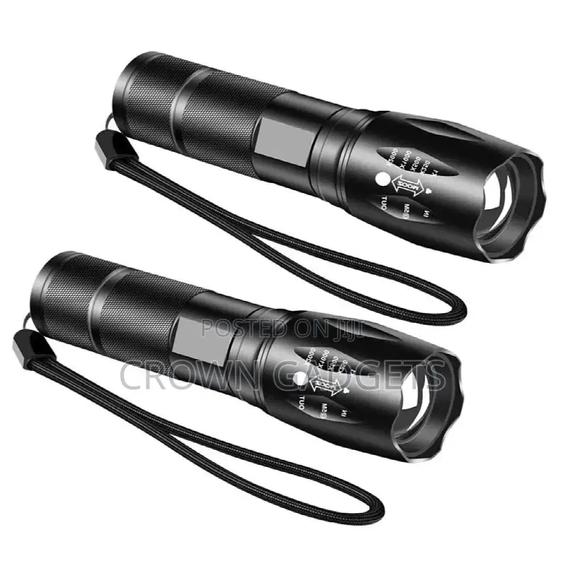 Waterproof Zoomable LED Xml T6 Flashlight Advanced