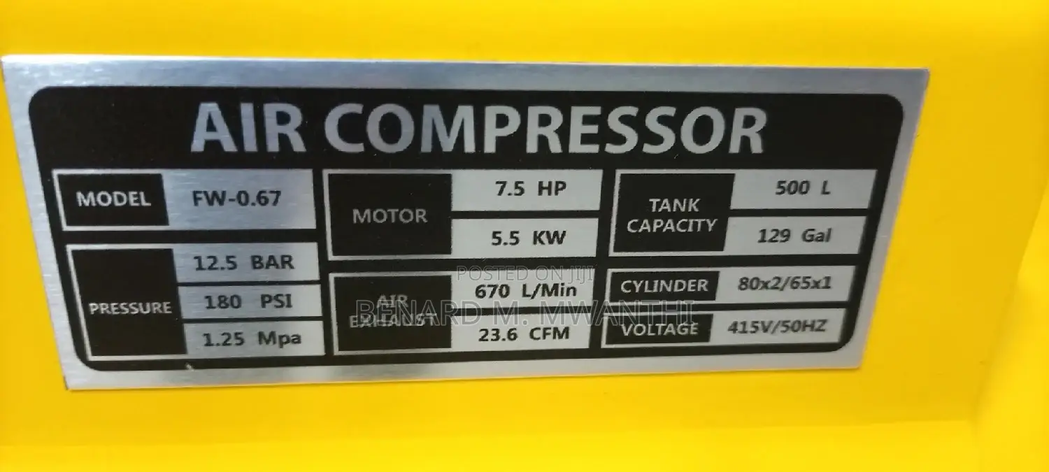 500litres Air Compressor