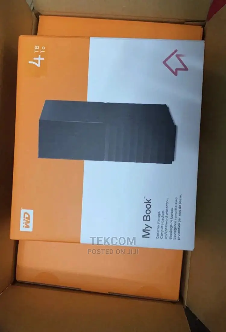 WD 4TB My Book Desktop External Hard Drive, USB 3.0