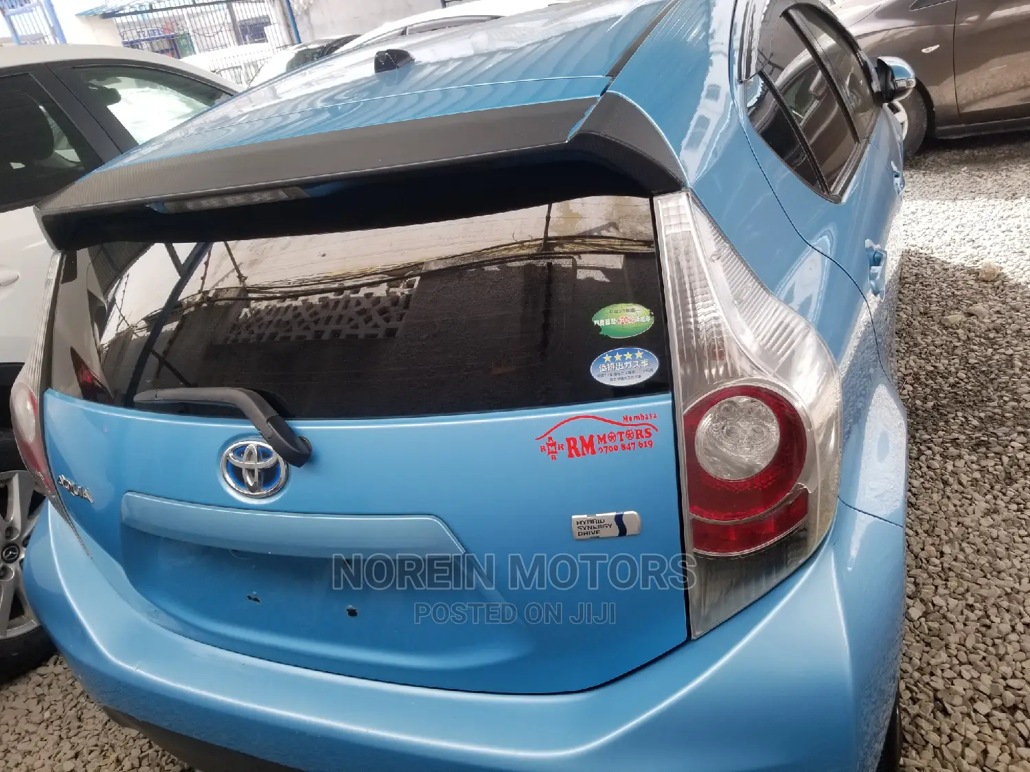 Toyota Aqua 2015 Blue