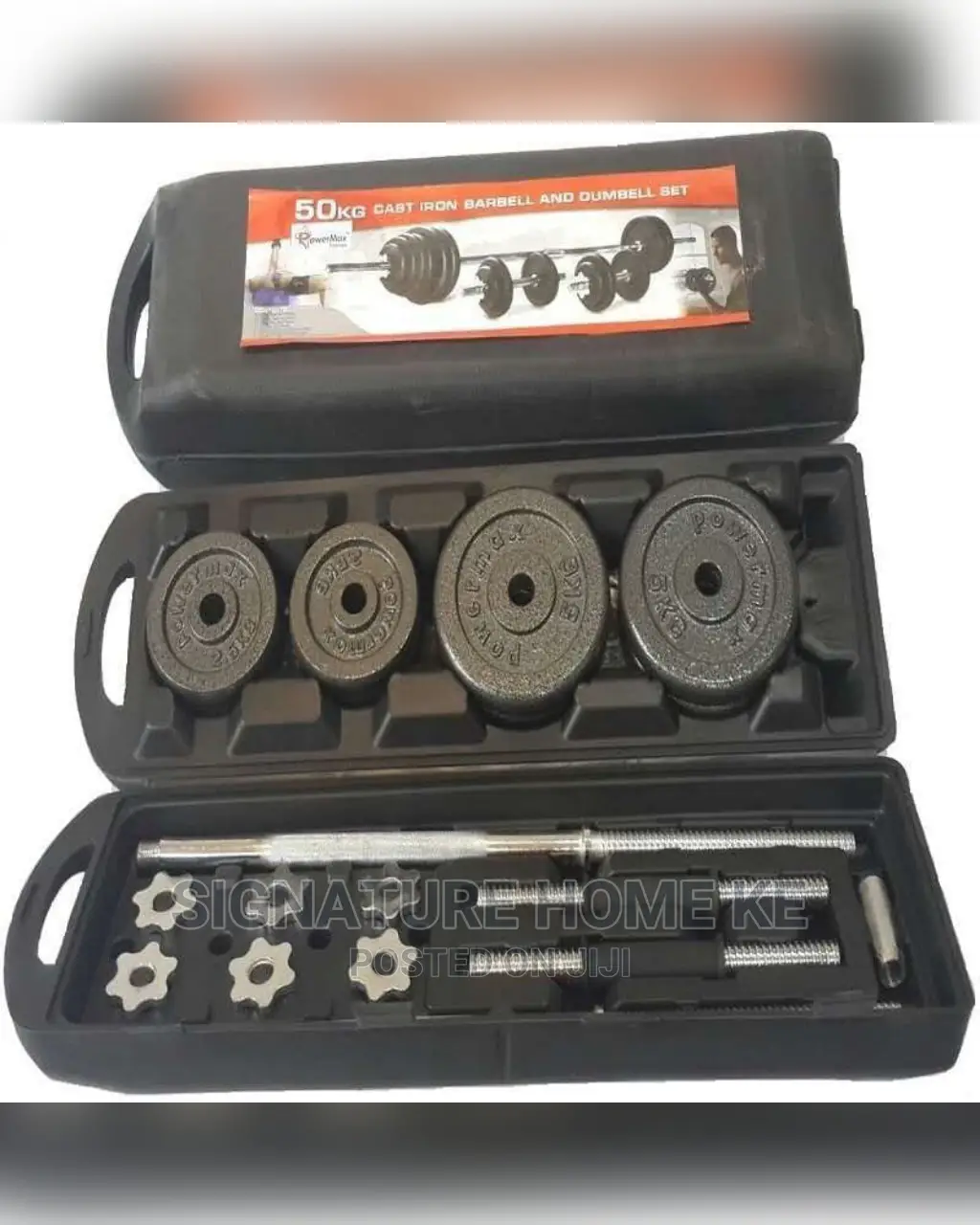 50kg Barbell and Dumbbell Set