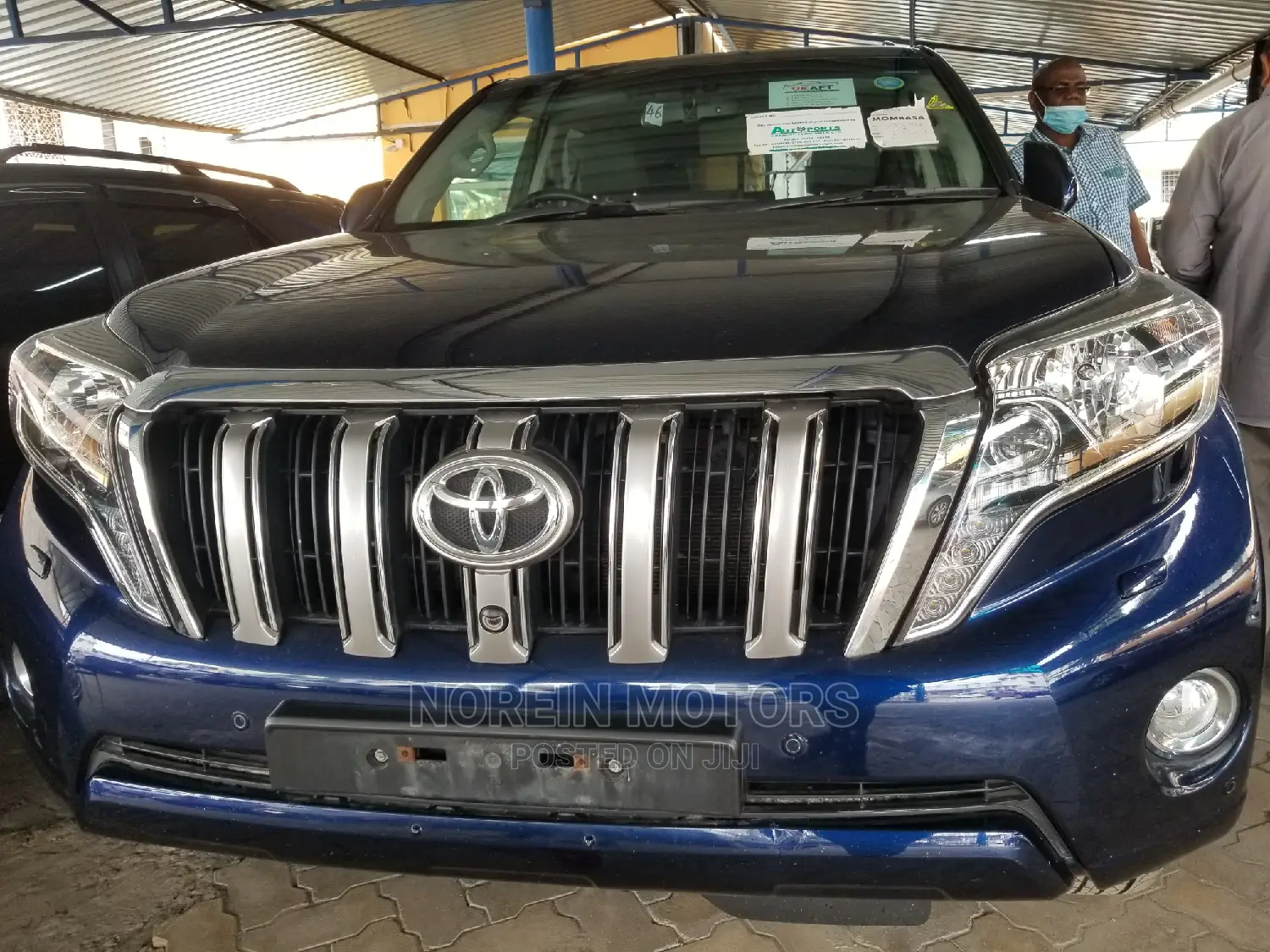 Toyota Land Cruiser Prado 2015 Blue
