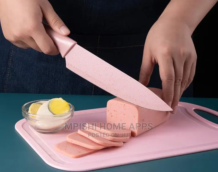 7pcs Knife Sets With Chop Board