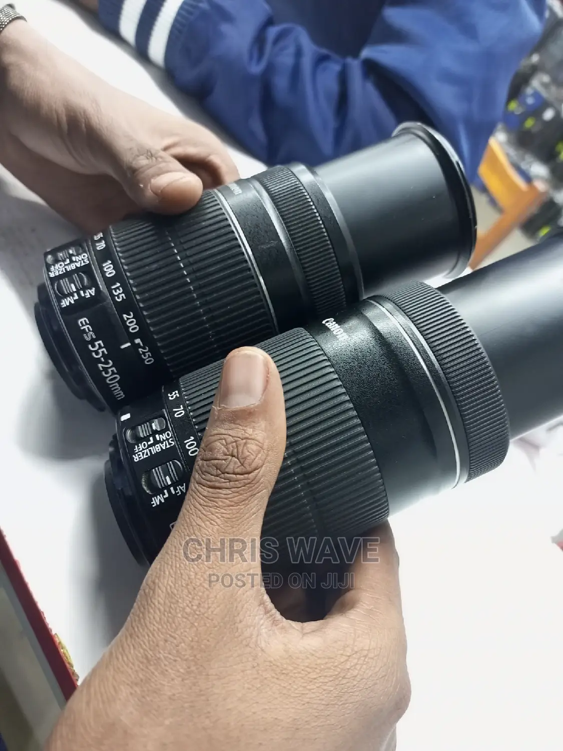 Canon 55-250mm Lens With Stabilzer