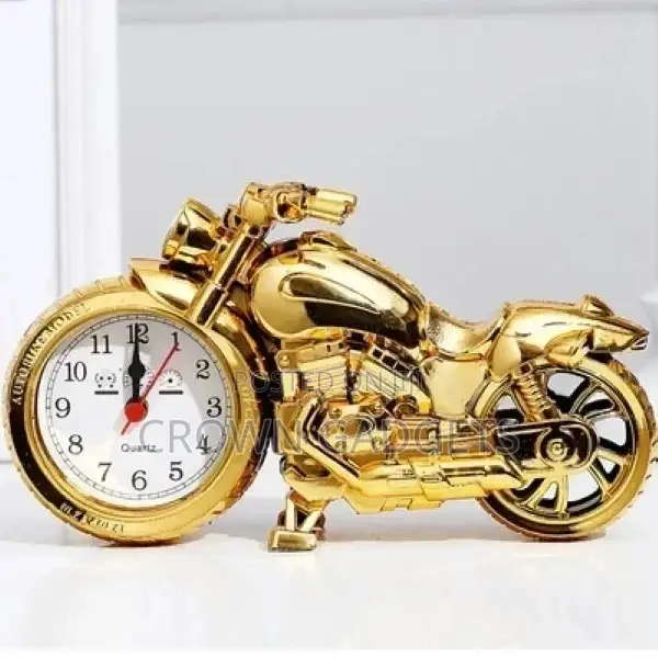 Creative Motorbike Alarm Clock Cool Motorcycle Design
