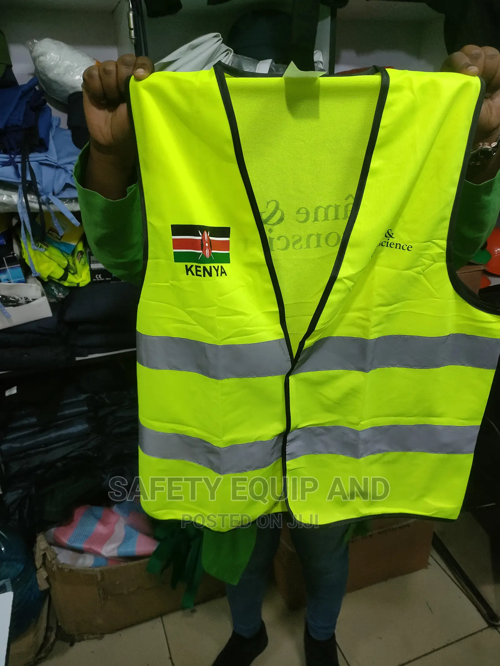 Hi Vis Reflective Vests- We Also Do Branding Services