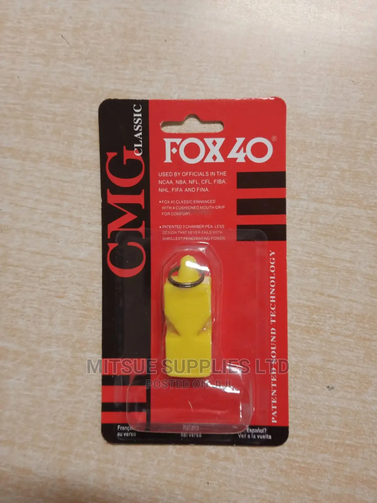 Sports Whistle Fox 40 Without Lanyard