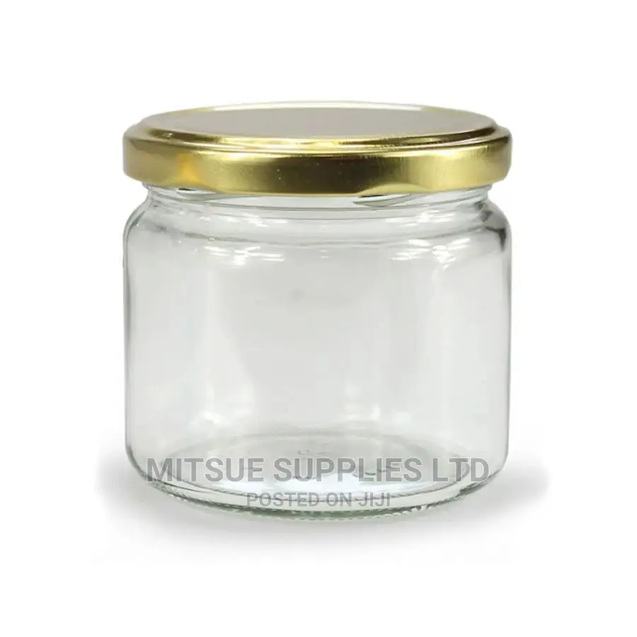 A Box 45 330ML Glass Jars With Airtight Lids
