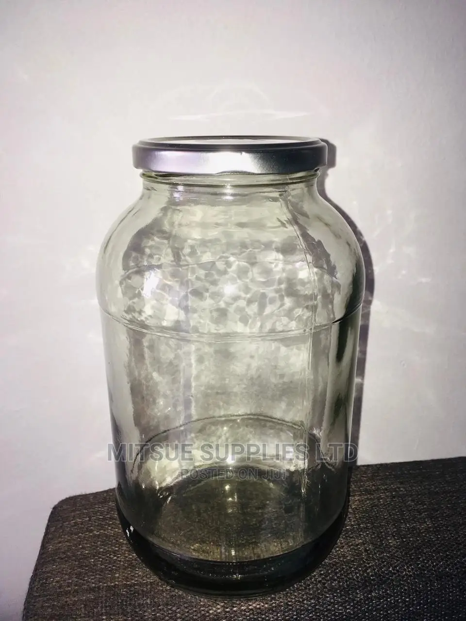 A Box of 30 Glass Jars 2000ml With Airtight Lids