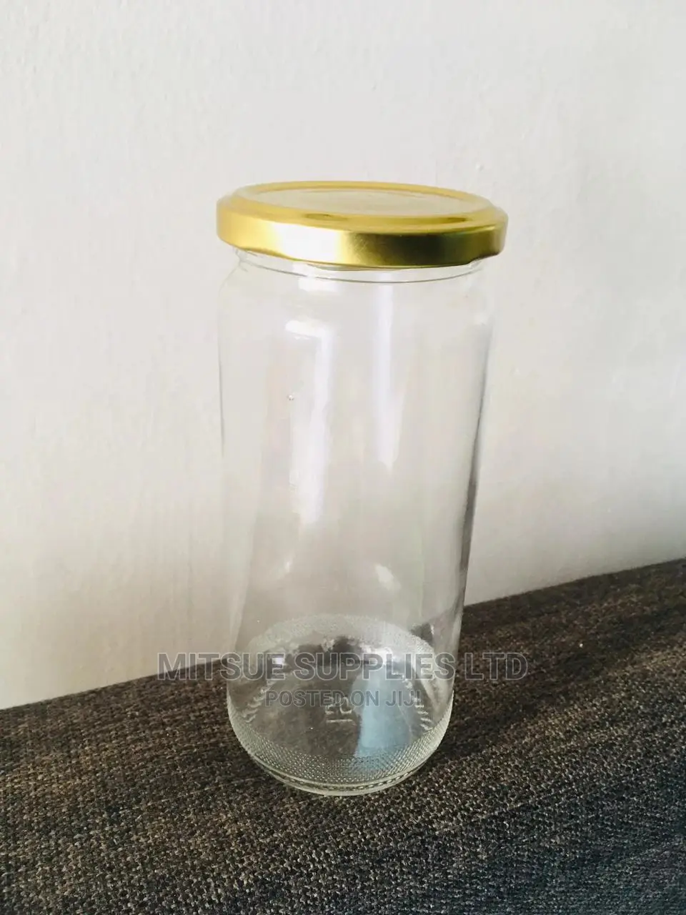 A Box Of 40 Glass Jars 500g With Airtight Lids