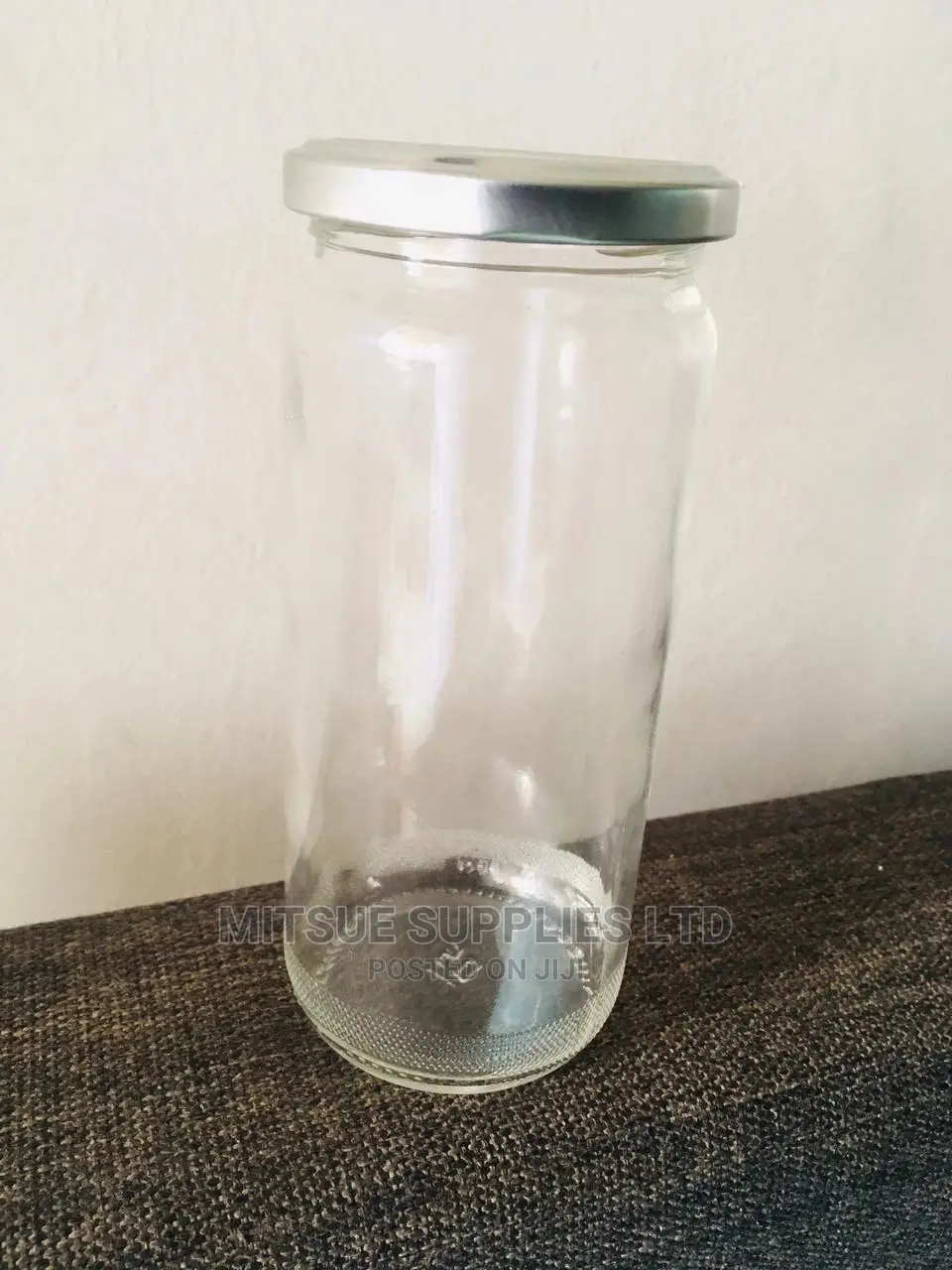 A Box Of 40 Glass Jars 500g With Airtight Lids