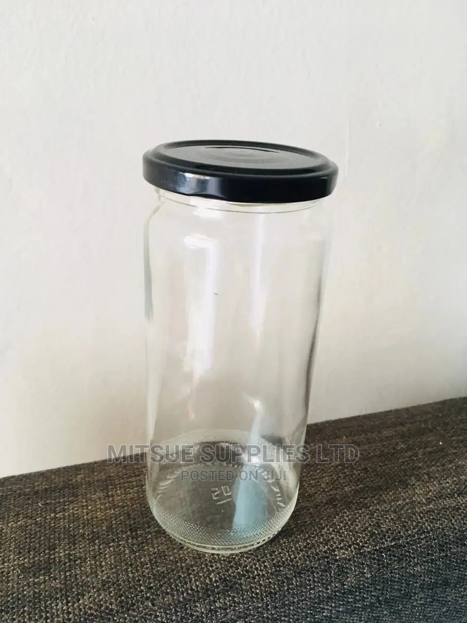 A Box Of 40 Glass Jars 500g With Airtight Lids