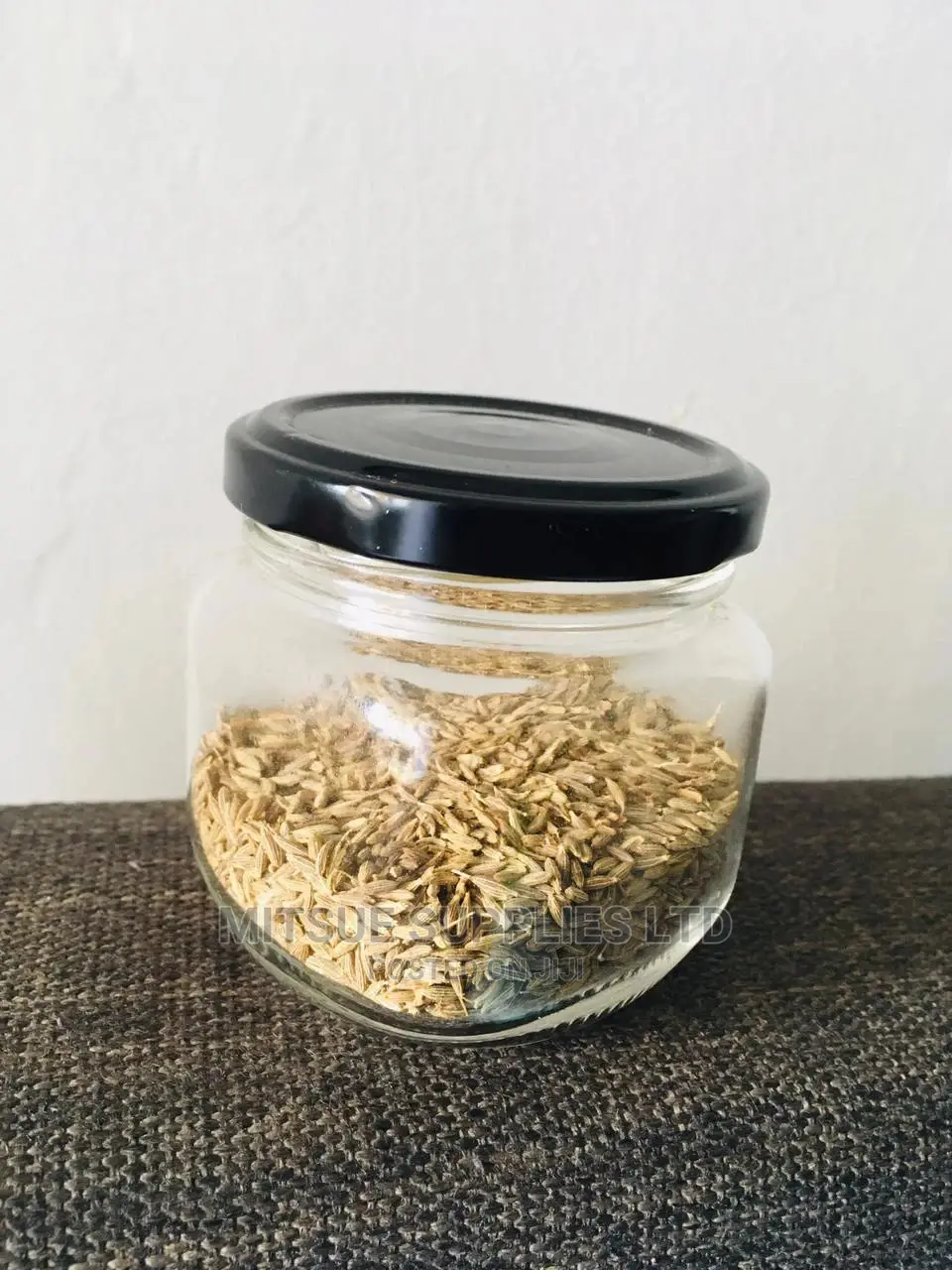 A Box of 72 Glass Jar 207ml With Airtight Lids