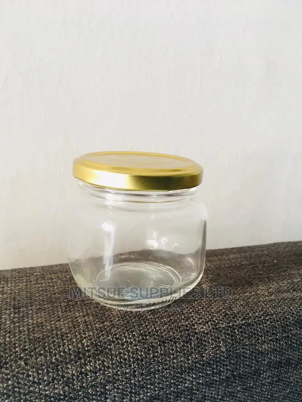 A Box of 72 Glass Jar 207ml With Airtight Lids