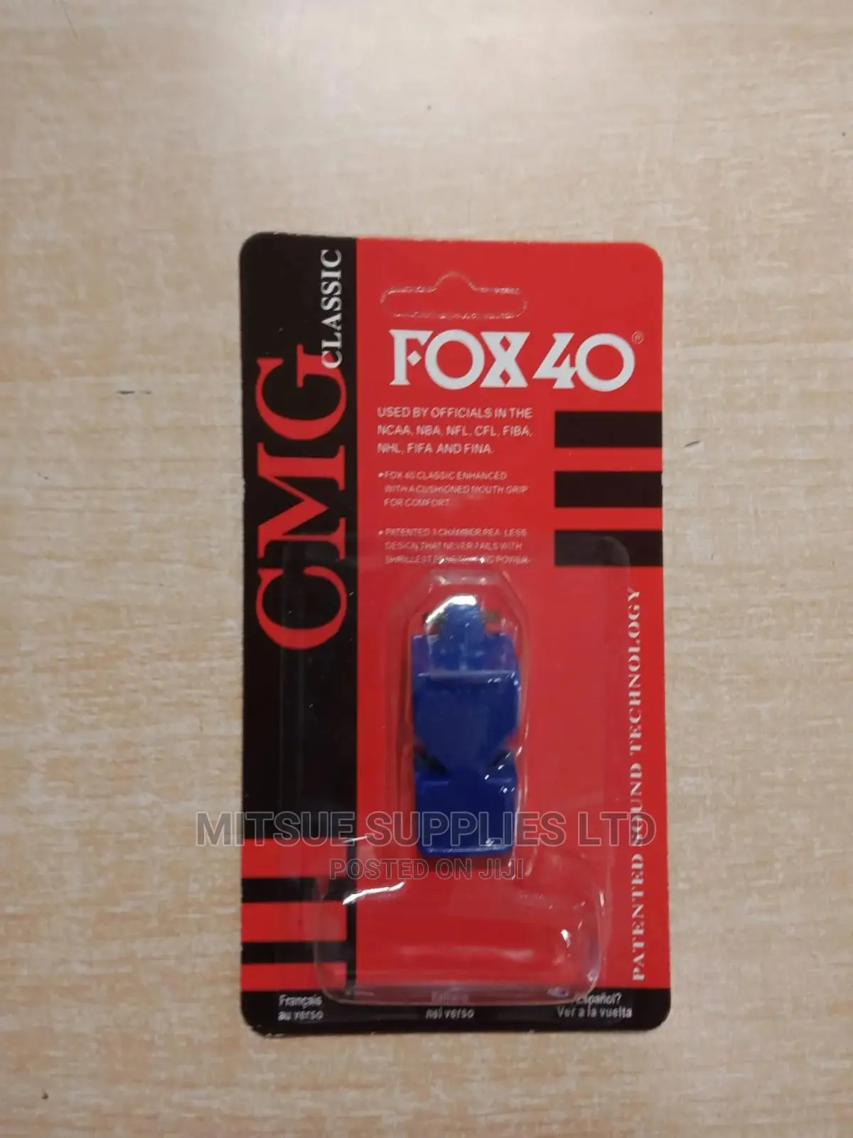 Sports Whistle Fox 40 Without Lanyard
