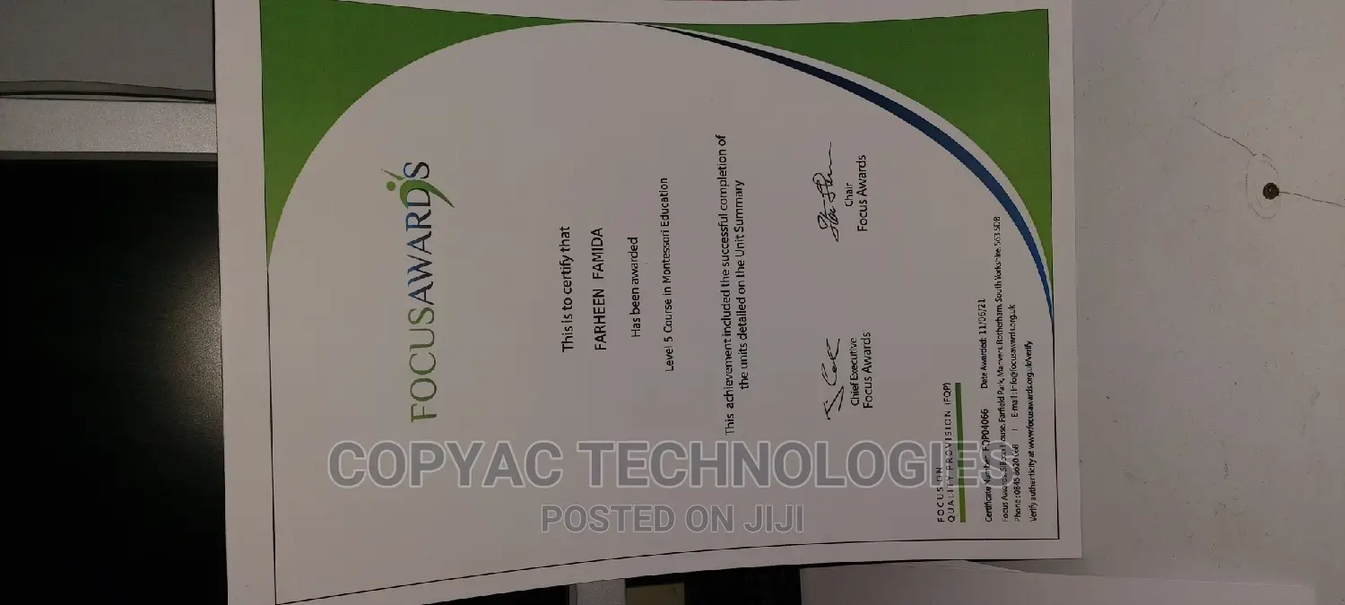 Outstanding Certificate Printing