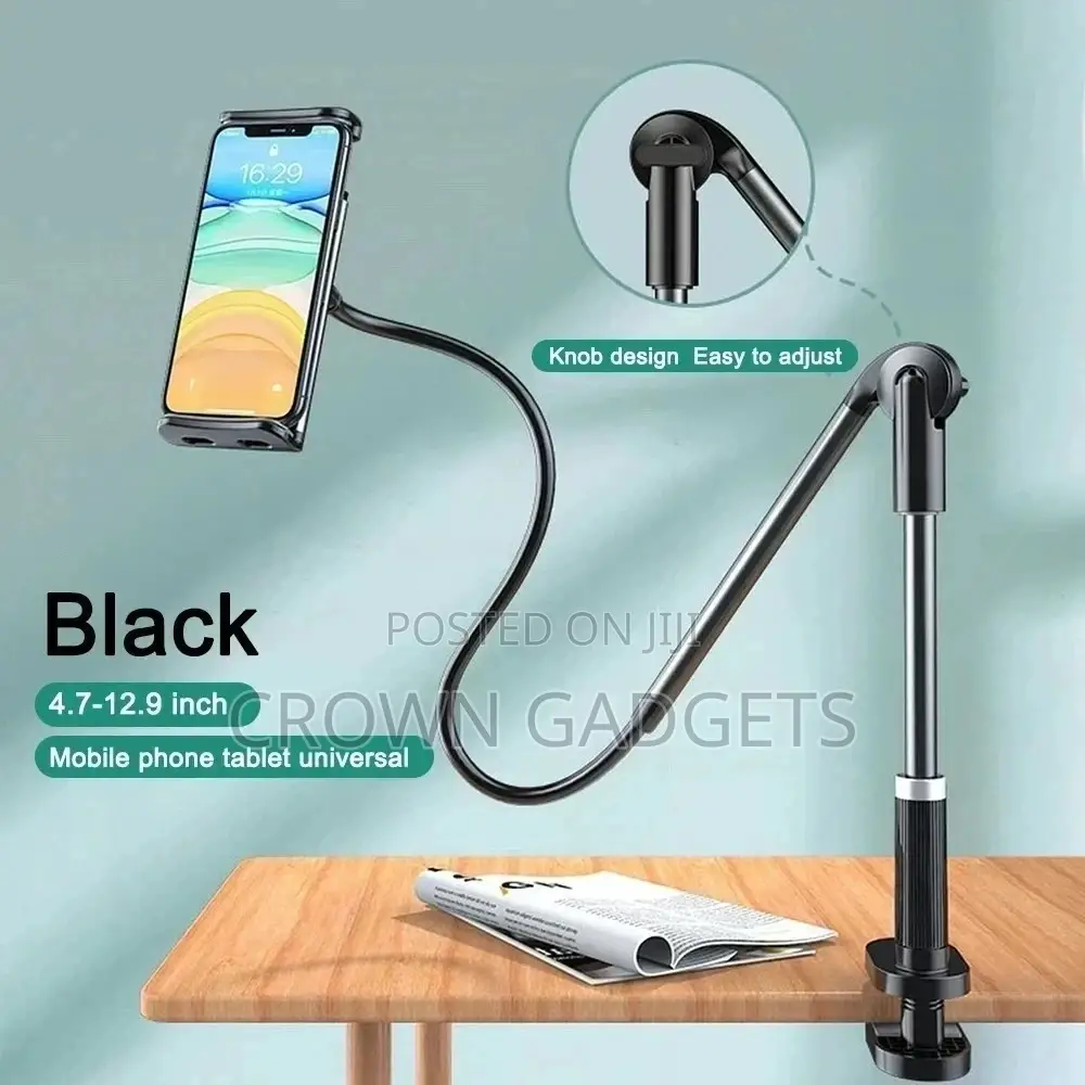 Universal Long Arm Lazy Bed Desktop Car Mount Kit Holder