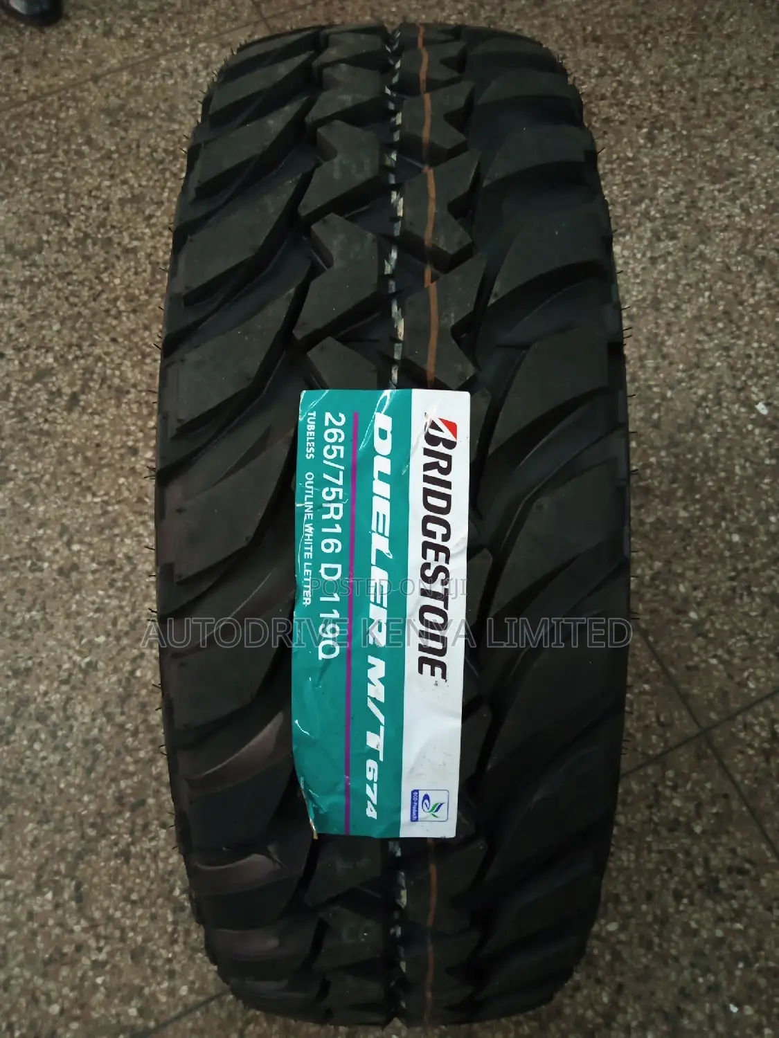 265/75r16 Bridgestone M/T674
