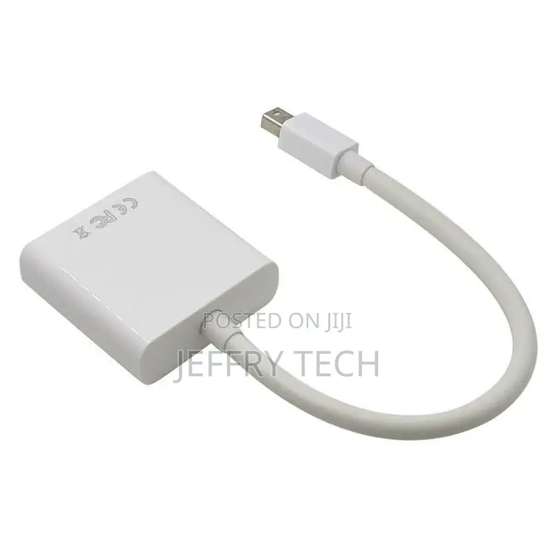 Mini DP Displayport Thunderbolt to VGA Adapter Cable for App