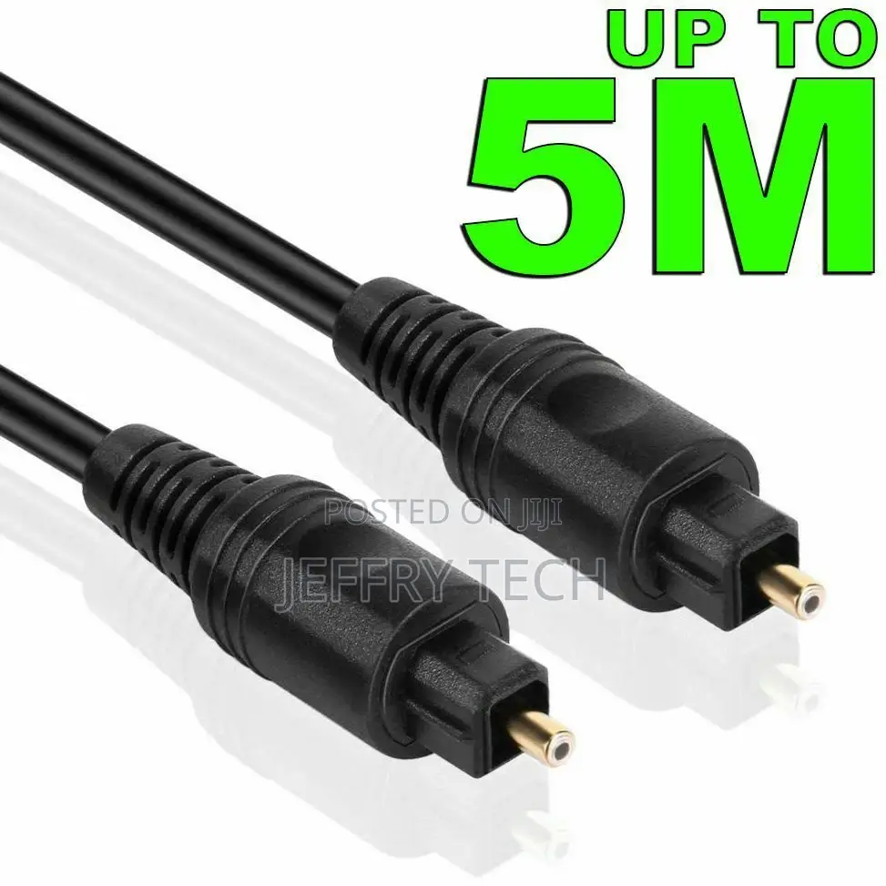 Ultra Premium Toslink Optical Fibre Cable 5m