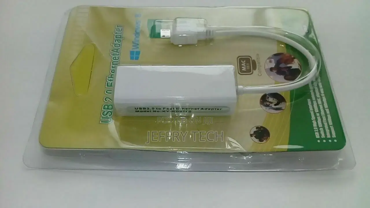 Micro USB 2.0 5p- RJ45 Network Lan Ethernet Cable Adapter Wi