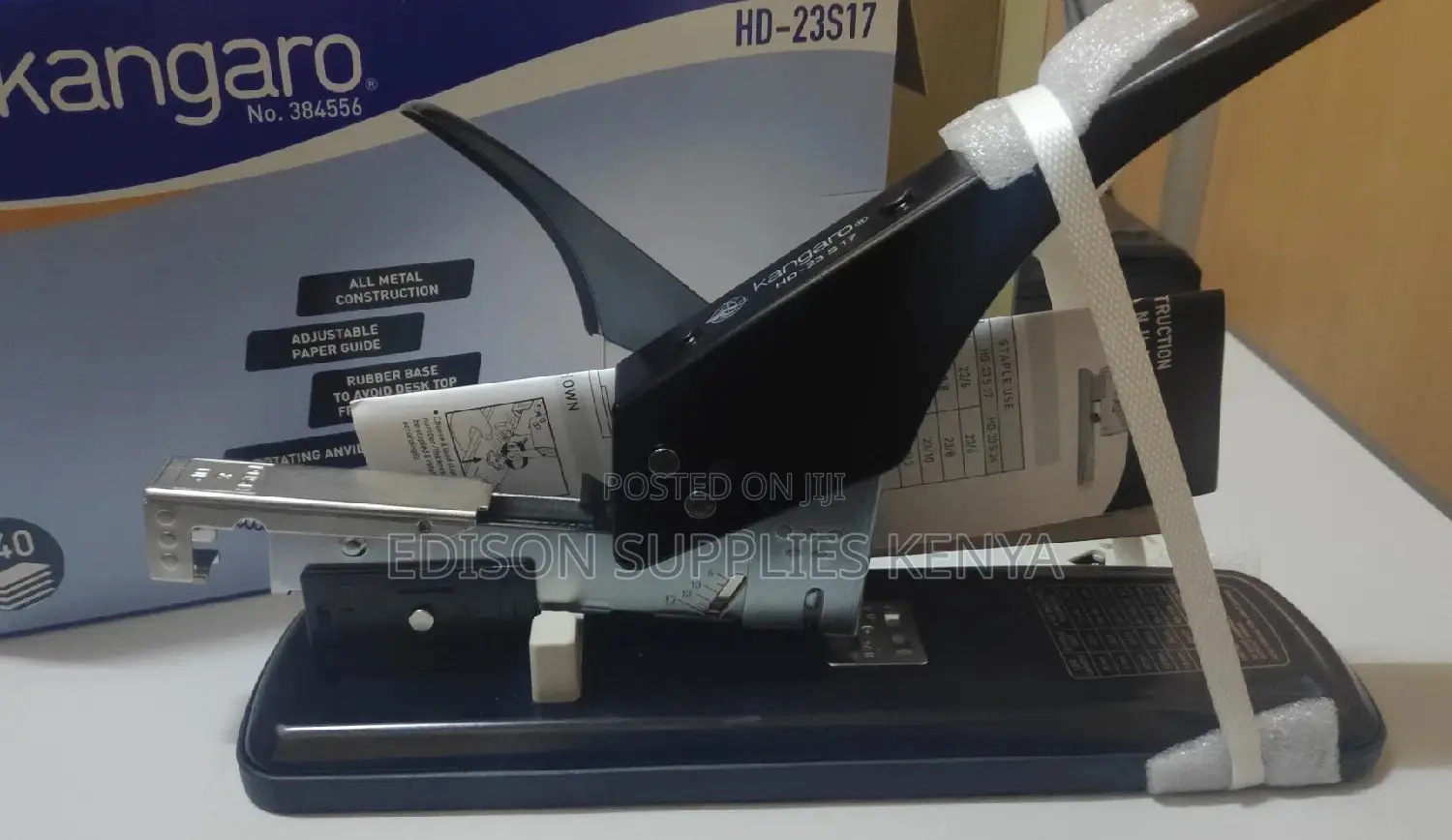 Staple Pins 23/17 for Heavy Duty Stapler Kangaro