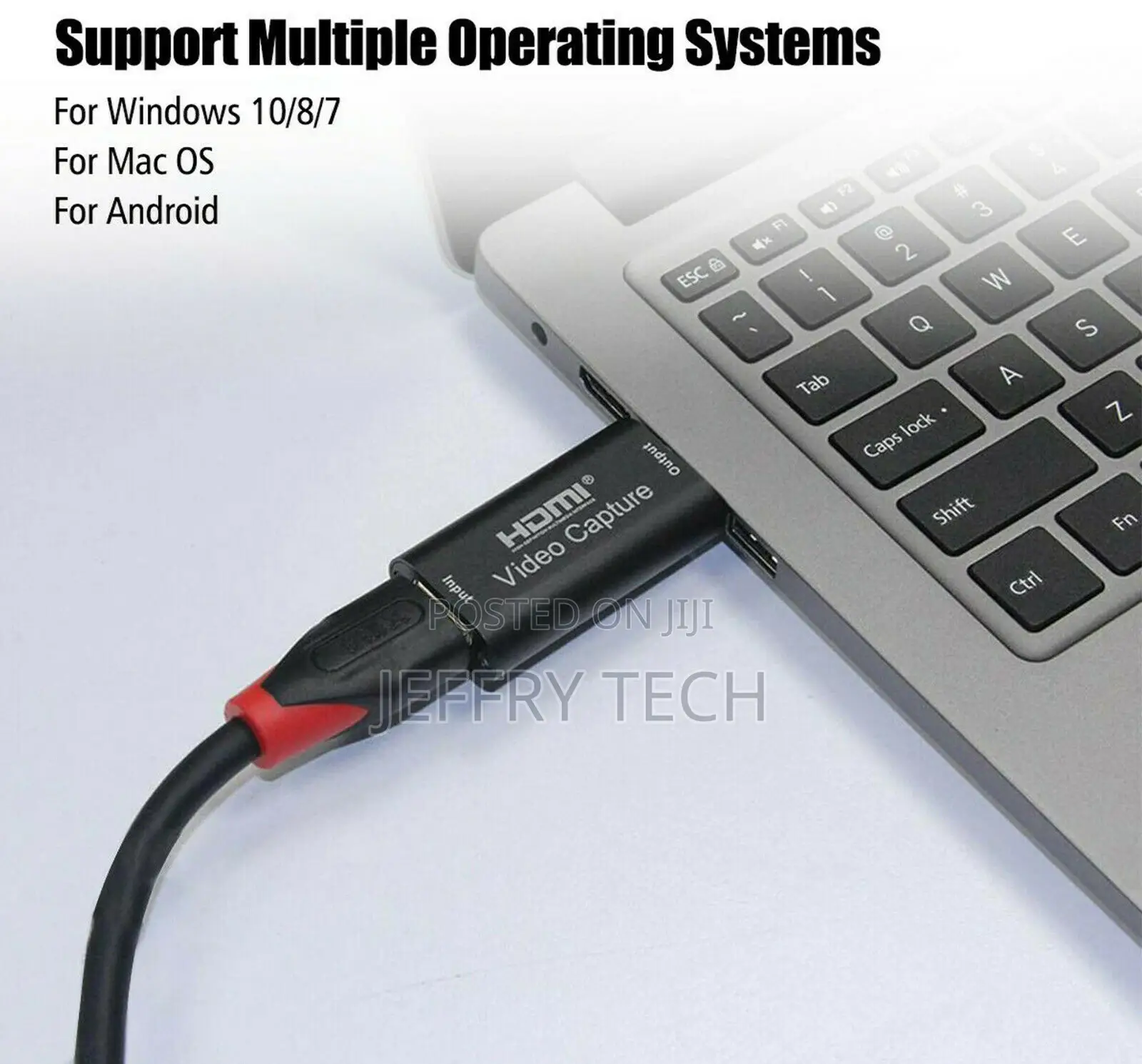 HDMI Video Capture Card USB 2.0/4k UHD Recorder for Video Li