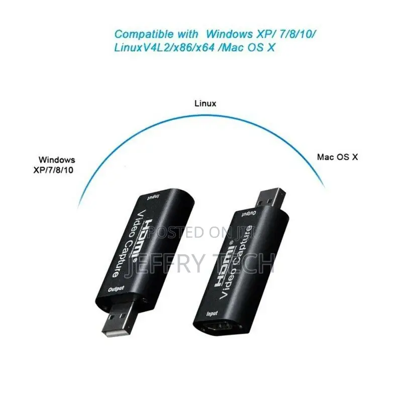 Mini Portable HD USB 2.0 HDMI 1080P Monitor Video Capture Ca