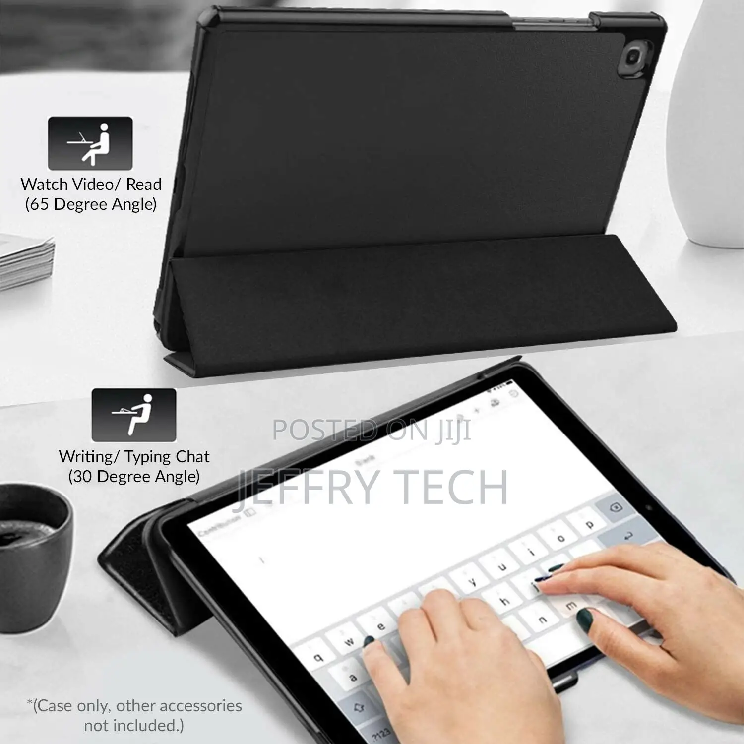 Smart Case Cover for Samsung Galaxy Tab A7 T500 S6 P610 T510