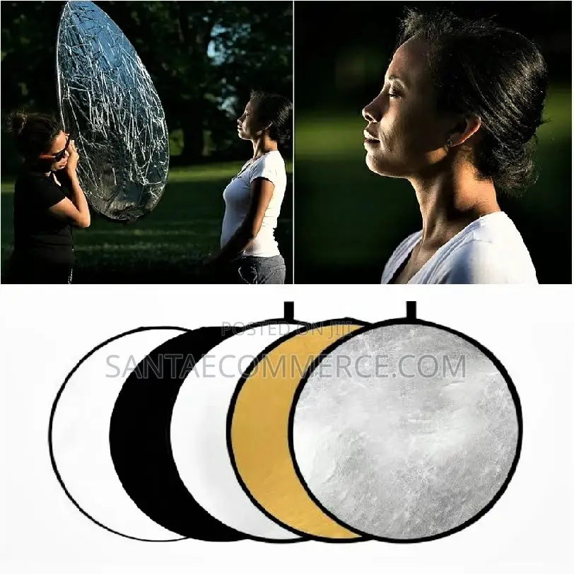 Collapsible 5 In 1 Photography Light Reflector