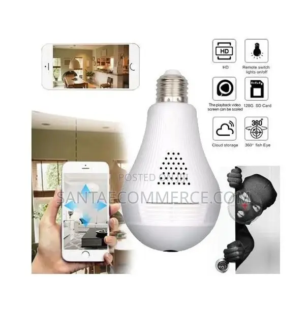 Nanny Bulb WIFI Camera