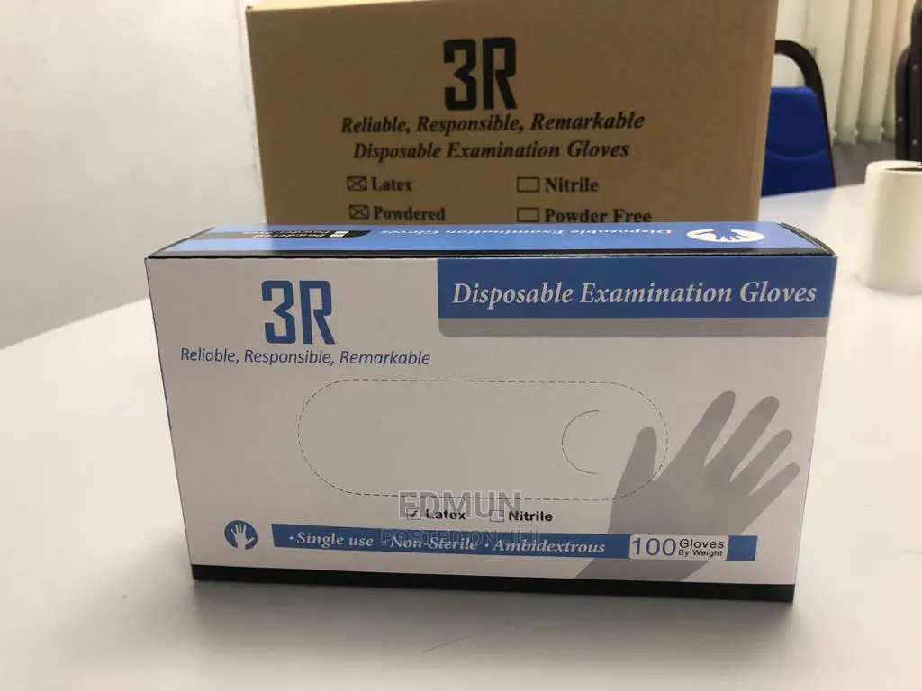 Latex Powdered Examination Gloves Wholesale Price in Nairobi