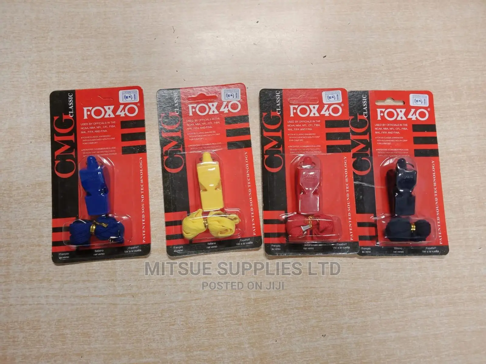 Sports Whistle Fox 40 With A Lanyard