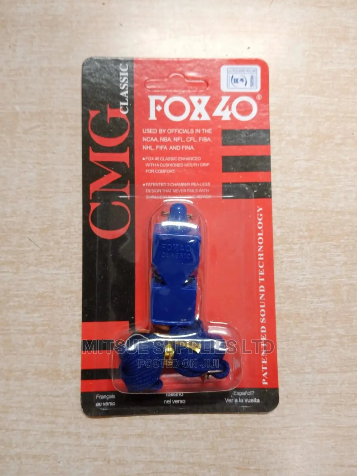 Sports Whistle Fox 40 With A Lanyard