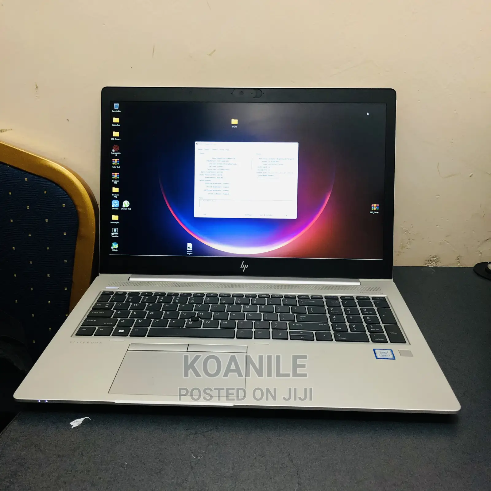 Laptop HP EliteBook 850 G5 16GB Intel Core I7 SSD 512GB