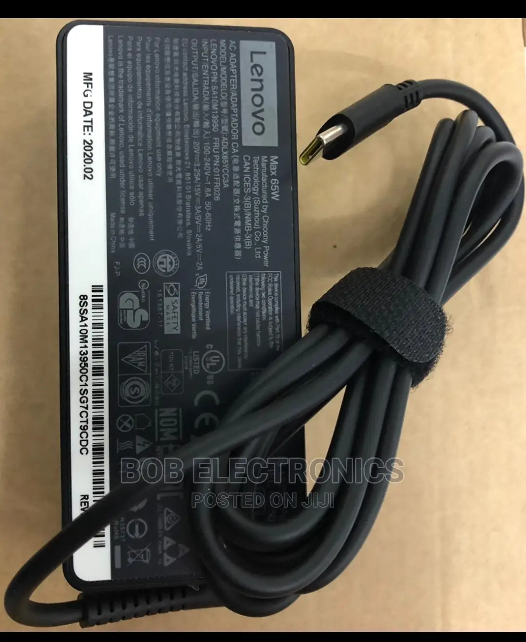 Lenovo Type C Adapters 65W 45W Available