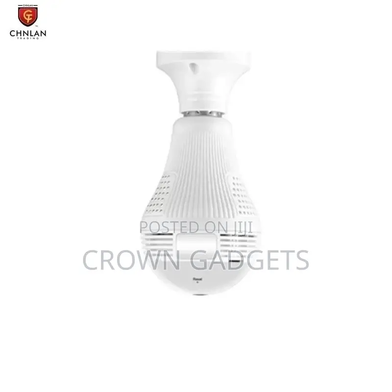 Easy to Use 360° Degree Fisheye Hidden Wifi IP Bulb