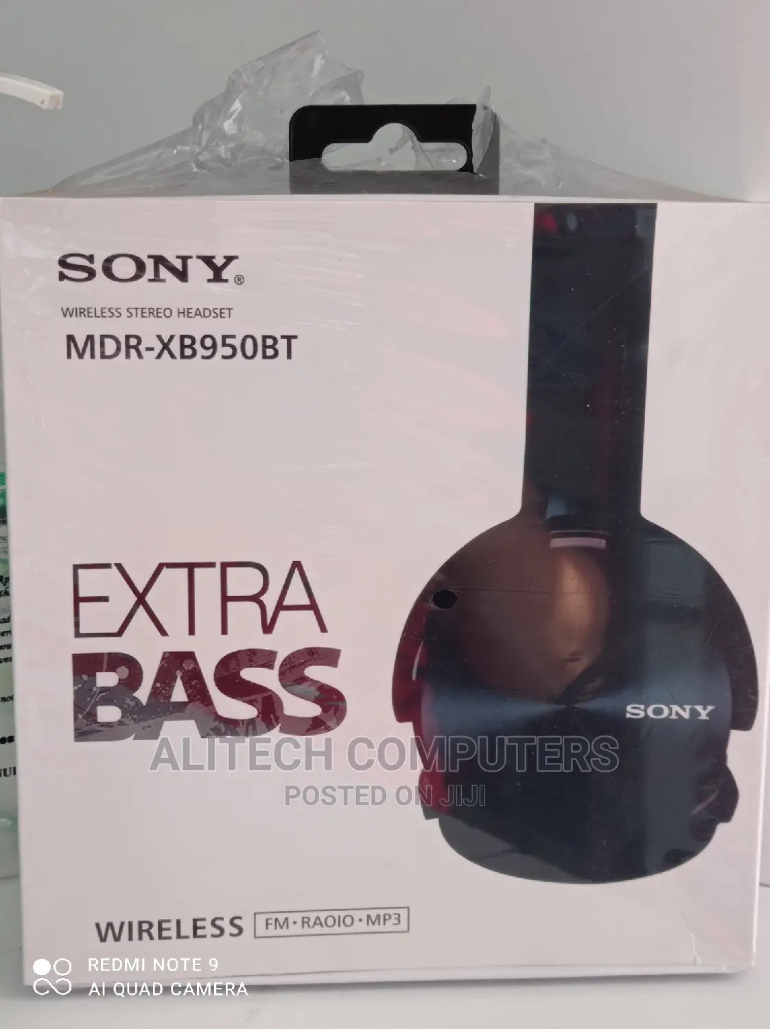Sony Extra Bass Wireless Headphones 