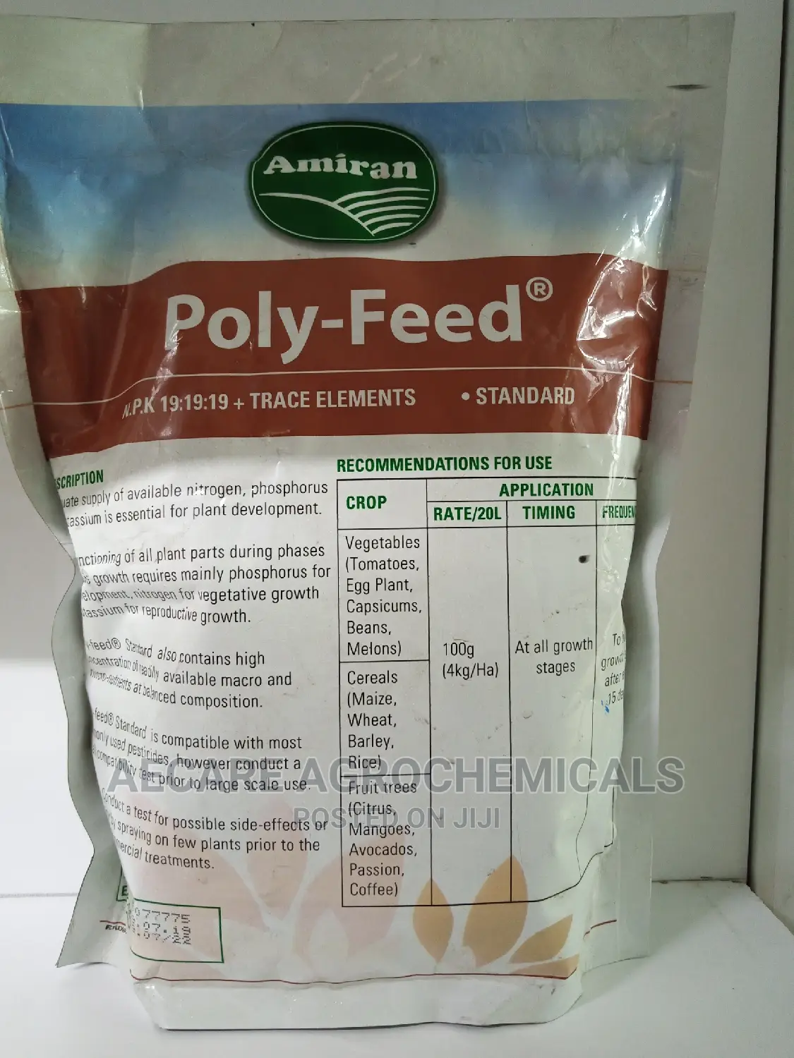 Poly-Feed Inorganic Foliar Fertilizer 1kg