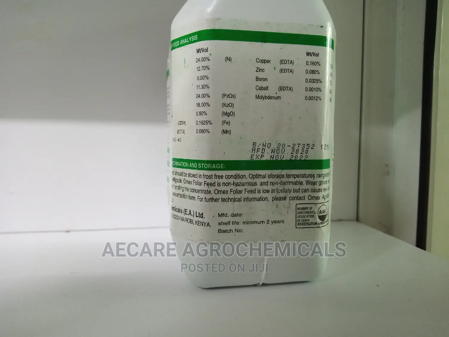 Omex Foliar Fertilizer 1litre