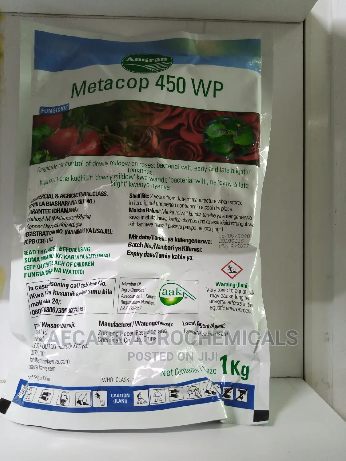 Metacop 450 Wp Fungicide 1kg