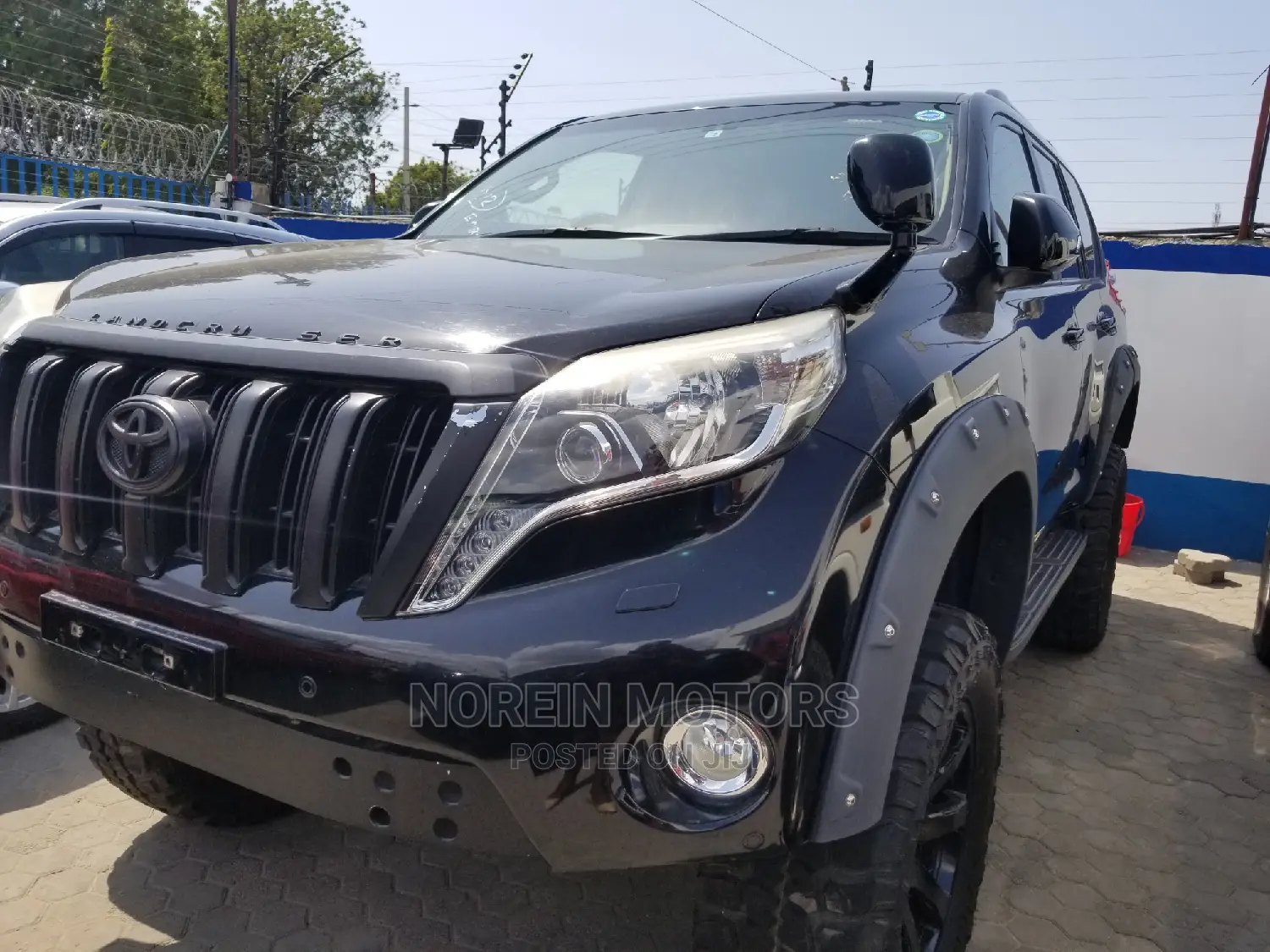 Toyota Land Cruiser Prado 2014 Matt Black
