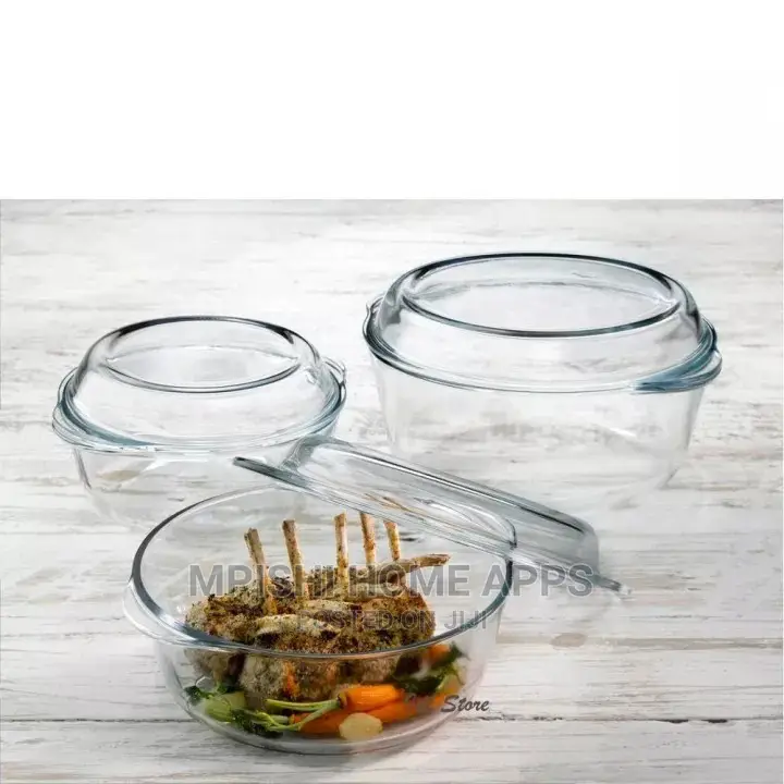 3pcs Casserole Set