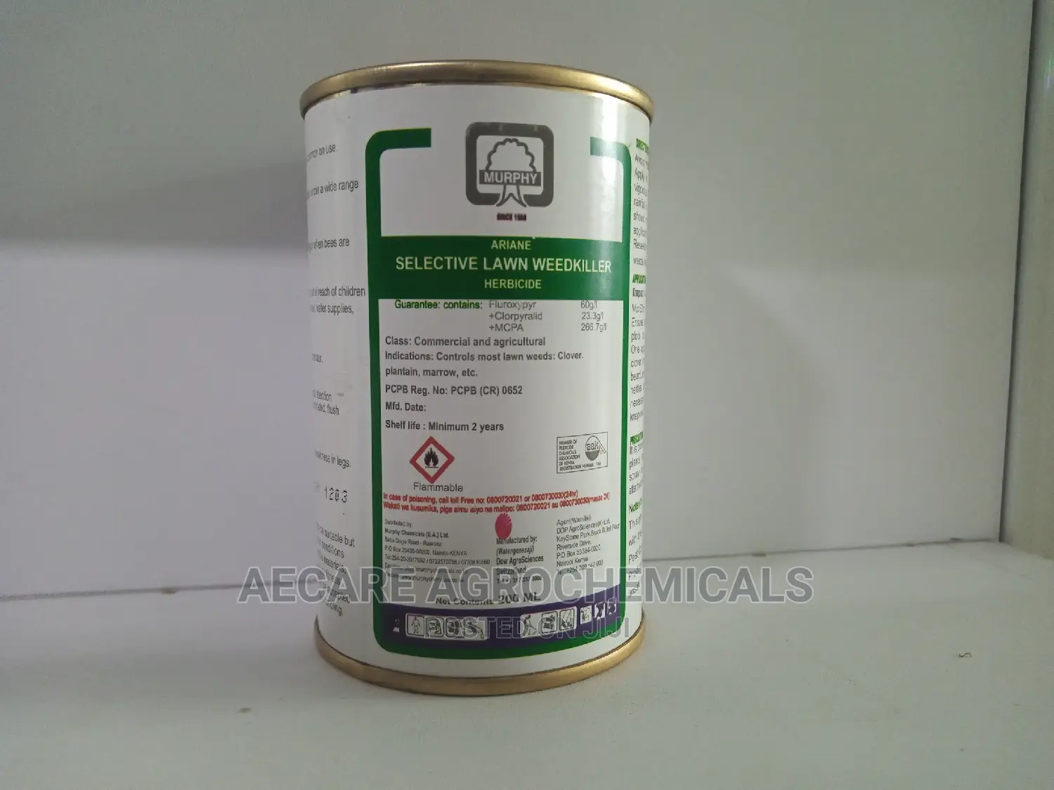 Selective Lawn Weed Killer Herbicide 200ml