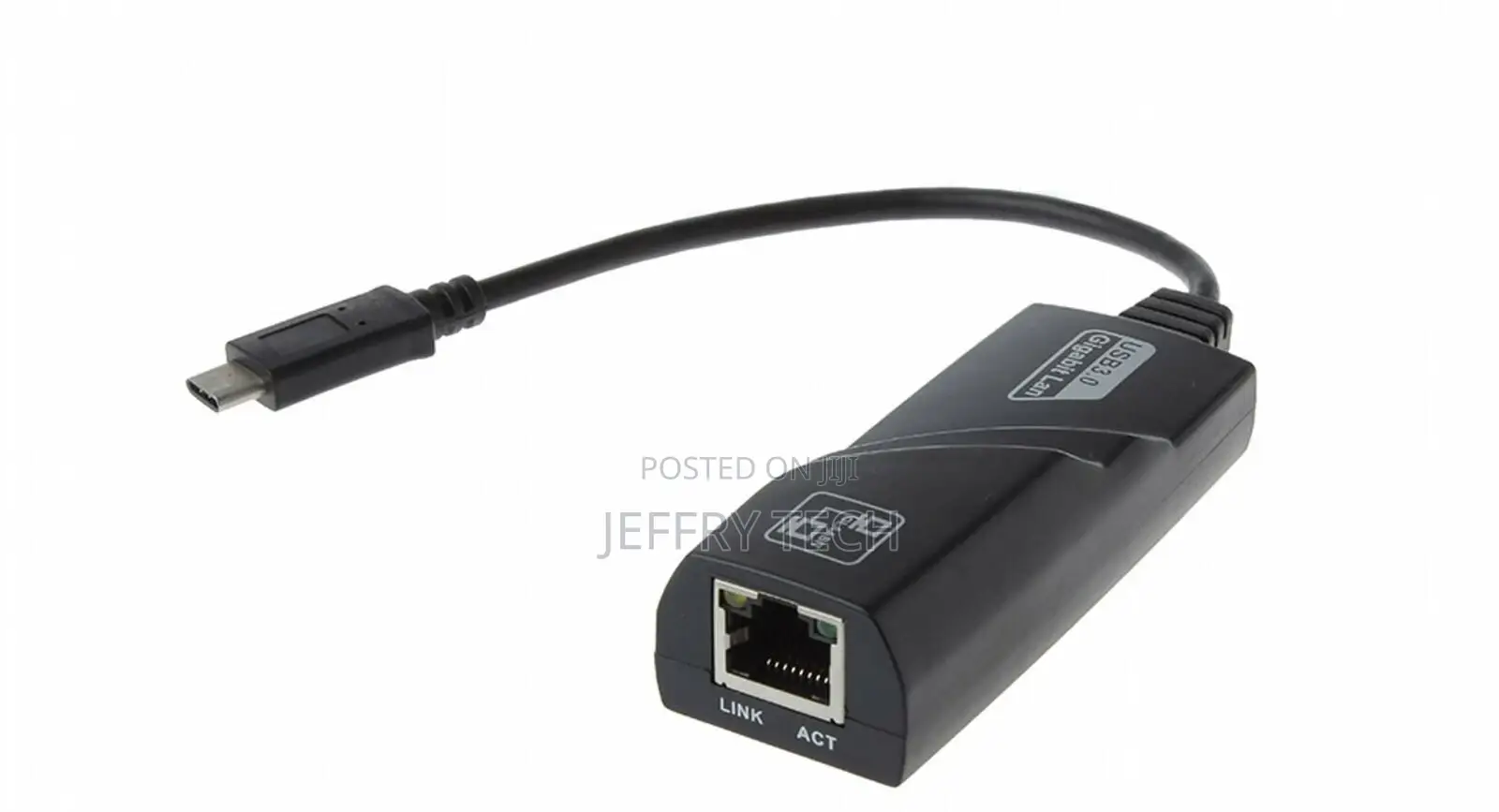 USB 3.1 Type C (USB-C) to RJ45 100/1000 Mbps Gigabit Etherne