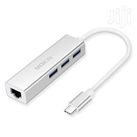 Type C To Ethernet 3.0 With 3 Usb Ports