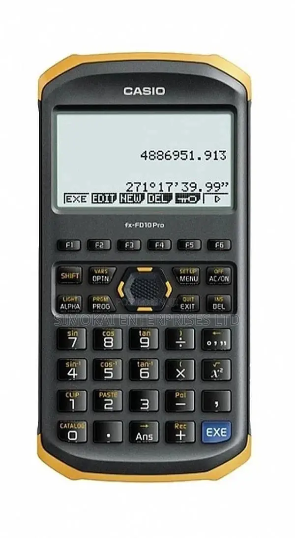 New Casio Engineering Calculators FX-FD10 PRO