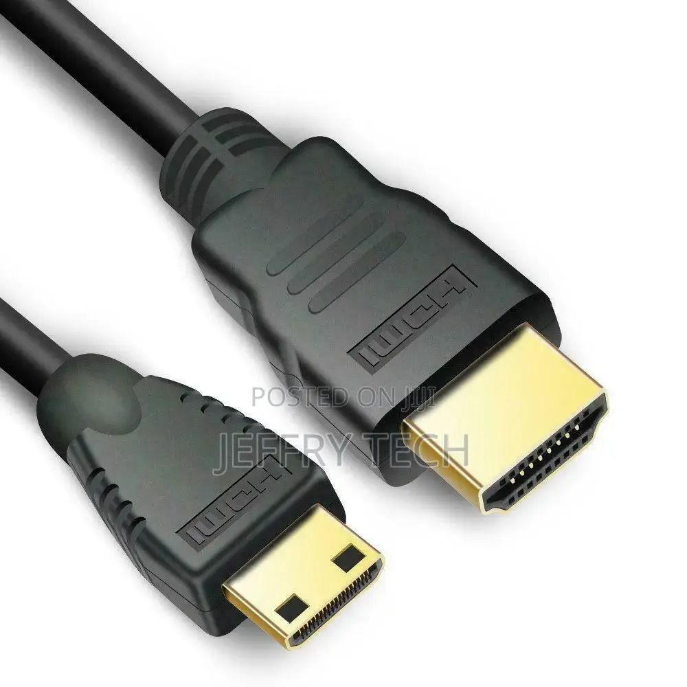 Mini Cable HDMI Male to HDMI Male Local Network Ethernet 1M