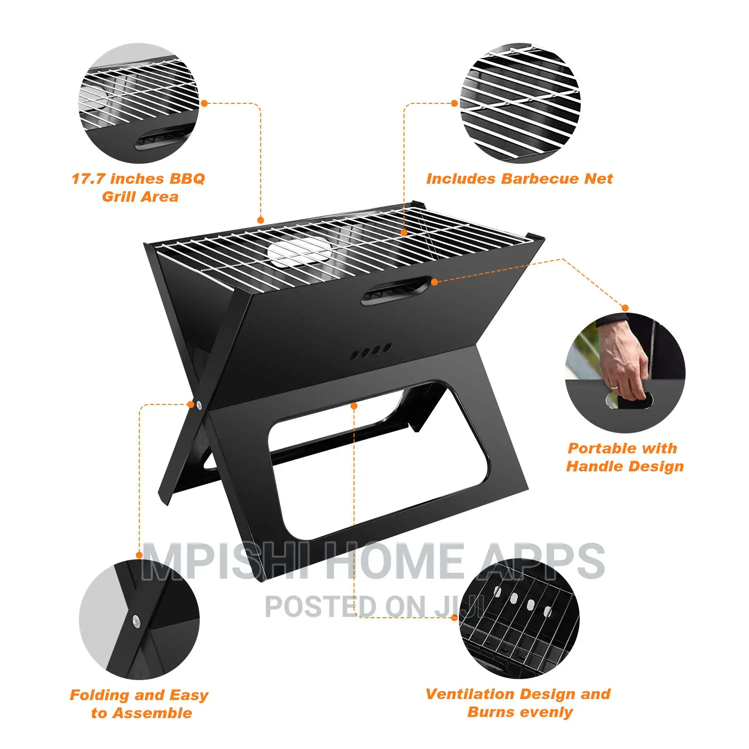 Portable Barbeque Grill